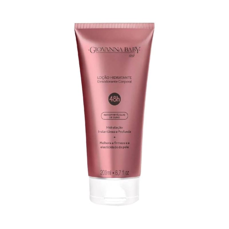 Locao Corporal Giovanna B 200ml Rose Gold