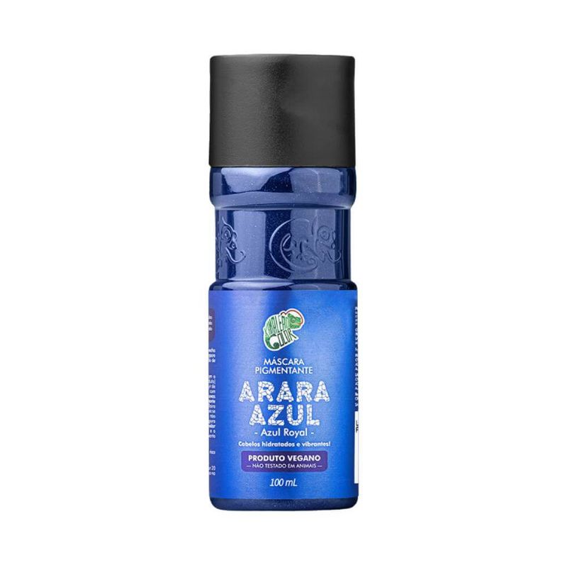 Mascara Capilar Kamaleao 100ml Pigmen.arara Azul