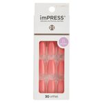 Unhas Postiças Kiss Ny Impress C.bailarina Frt.