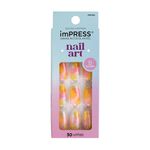 Unhas Postiças Kiss Ny Impress Nail Art Candy Syrup