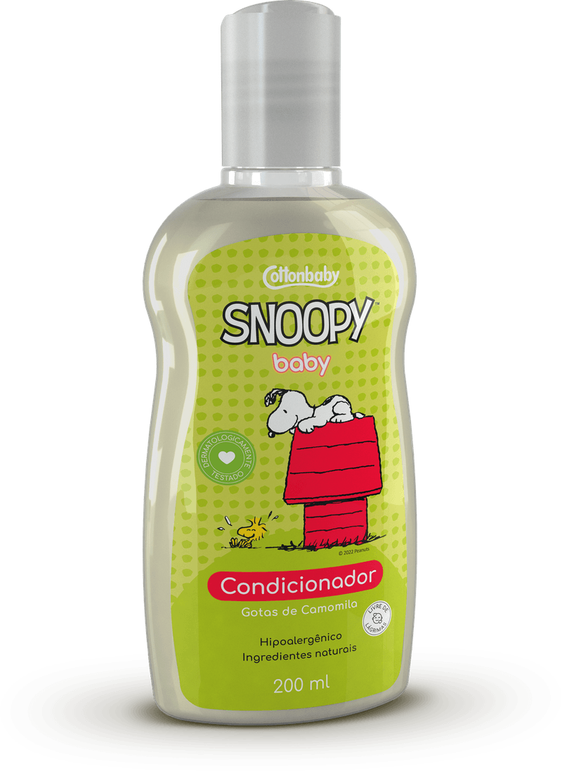 Condicionador Cottonbaby 200ml Snoopy Baby Got.camomila