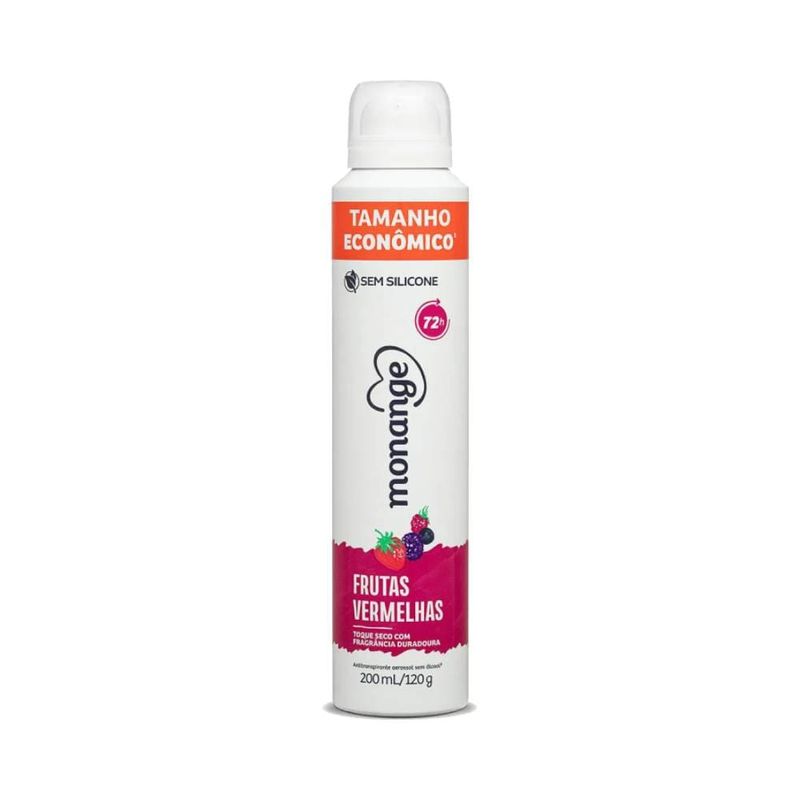 Desodorante Aerosol Monange 200ml Fr Vermelhas