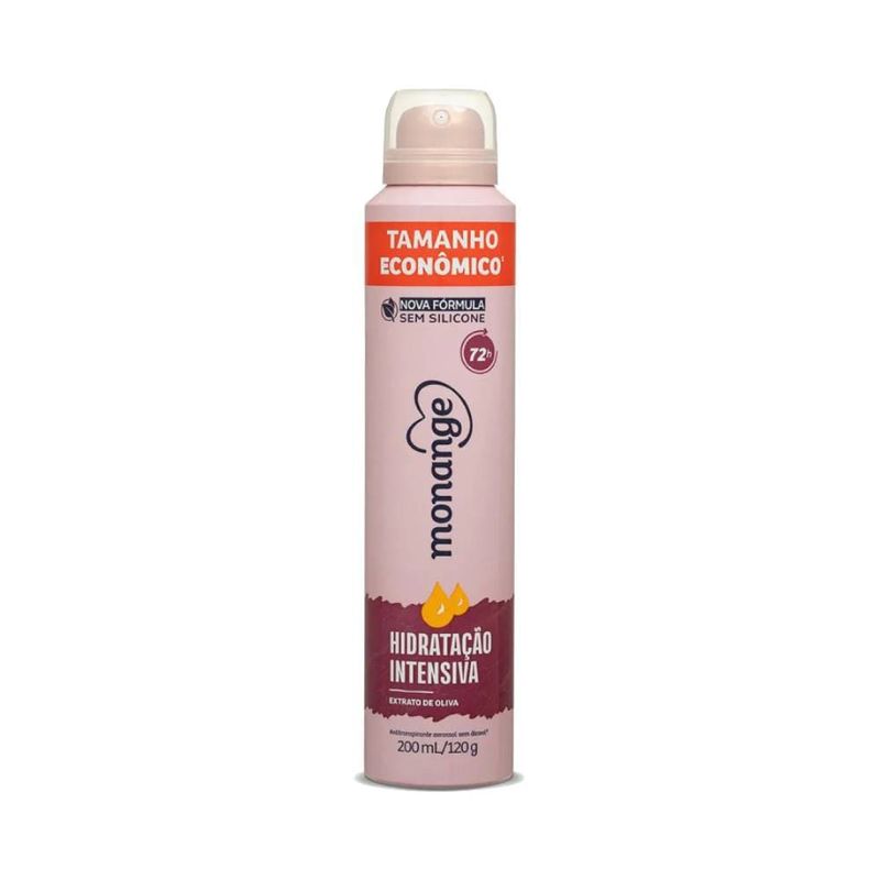 Desodorante Aerosol Monange 200ml Hidr Intensiva