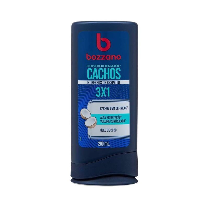 Condicionador Bozzano 200ml Cachos