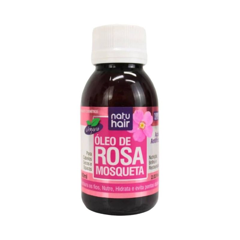 Oleo Natu Hair 60ml Rosa Mosqueta