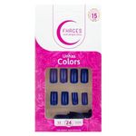 Unhas Postiças Fhaces Colors C/24 Jeans