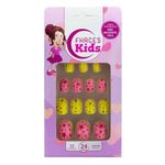 Unhas Postiças Fhaces Infantil Multicolors