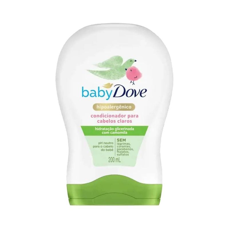 Condicionador Dove Baby 200ml Baby Claros