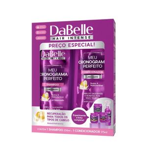 Kit Dabelle Sh+cond 585ml Meu Cronograma Perfeito