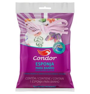 Esponja Condor Banho Com Cordao