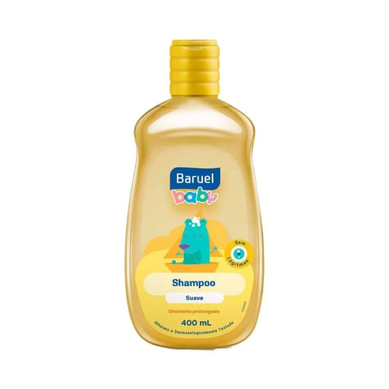 Shampoo Baruel Baby 400ml Suave