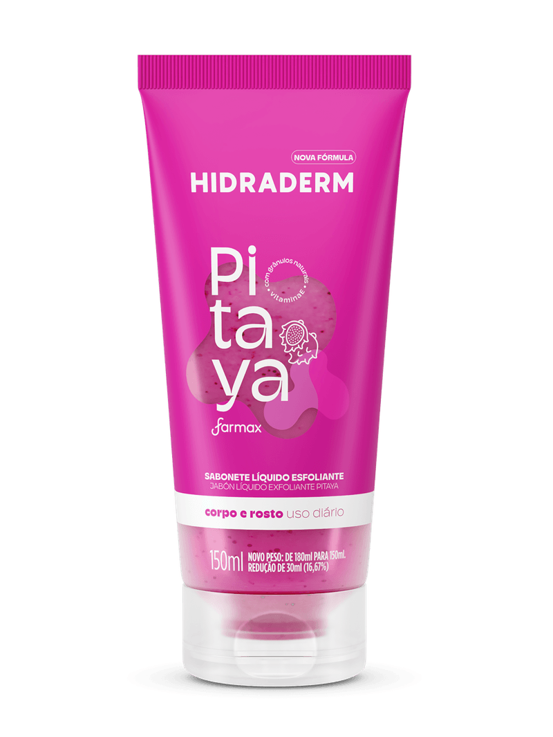 Sabonete Liquido Hidraderm 150ml Esfol.pitaya