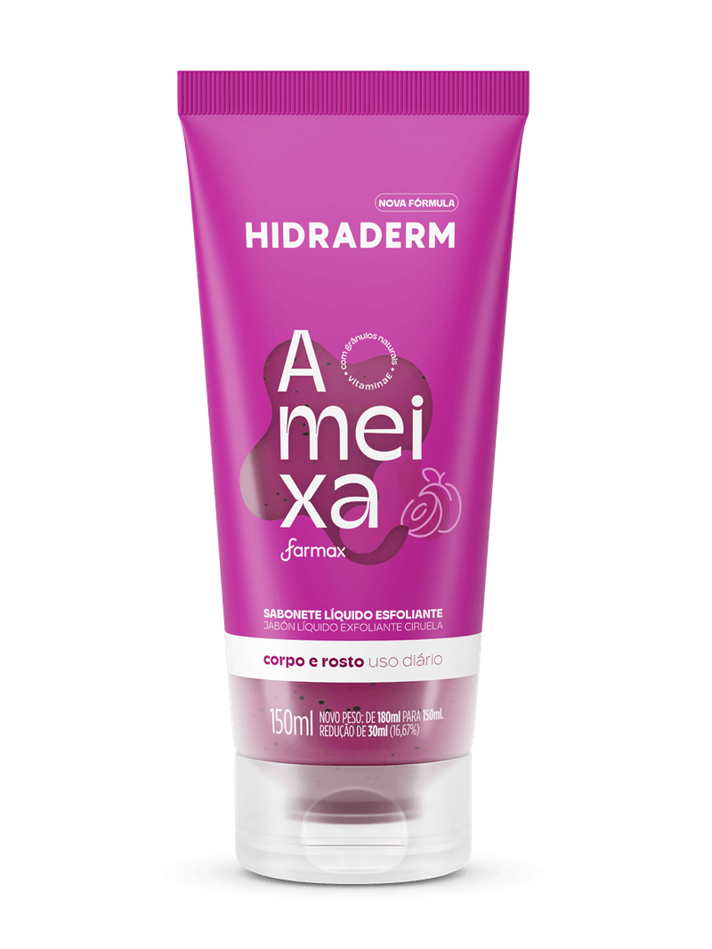 Sabonete Liquido Hidraderm 150ml Esfol.ameixa