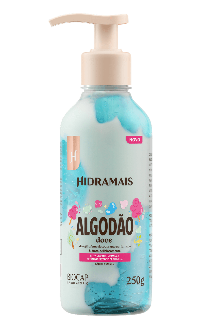 Locao Corporal Hidramais 250g Duo Gel Perf.alg.doce