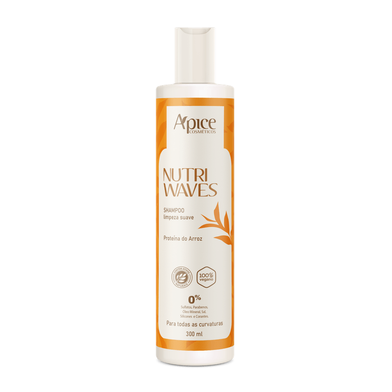 Shampoo Apice 300ml Nutri Waves Limp.suave