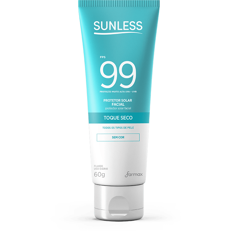 Protetor Solar Facial Sunless 60g Fps99 Toq.seco S/cor