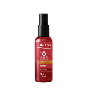 Bronzeador Sunless 120ml Oleo Bronz.urucum Fps6