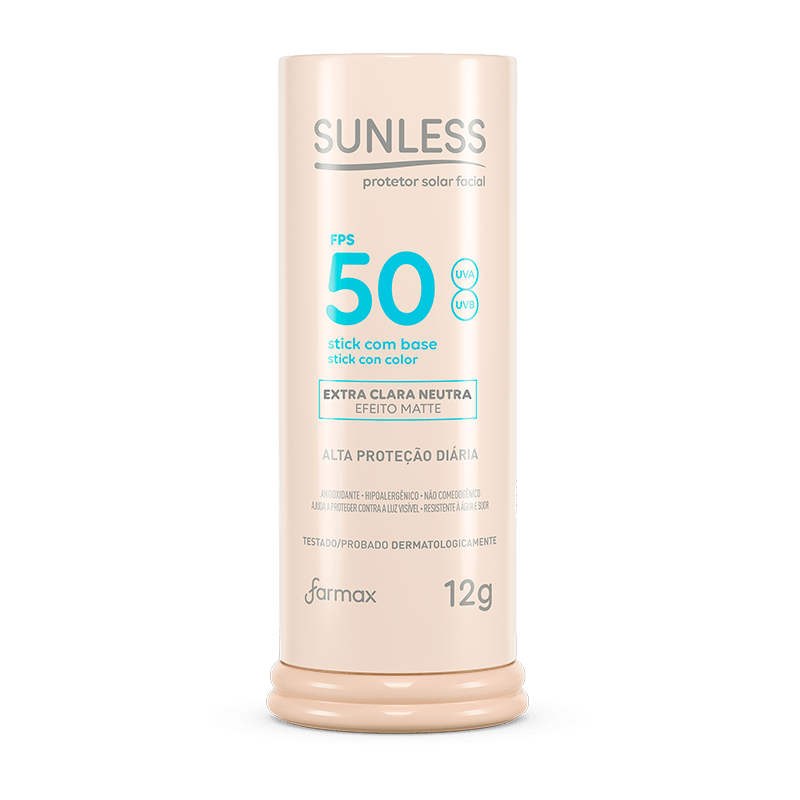 Protetor Solar Facial Sunless 12g Stick Ex.clara Neutra Fps50