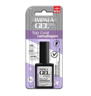 Esmalte Impala 8ml Top C.cam.gel P.crystal Shimmer