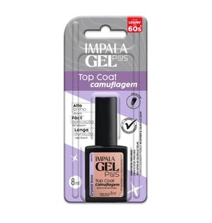 Esmalte Impala 8ml Top C.cam.gel P.crystal Rose