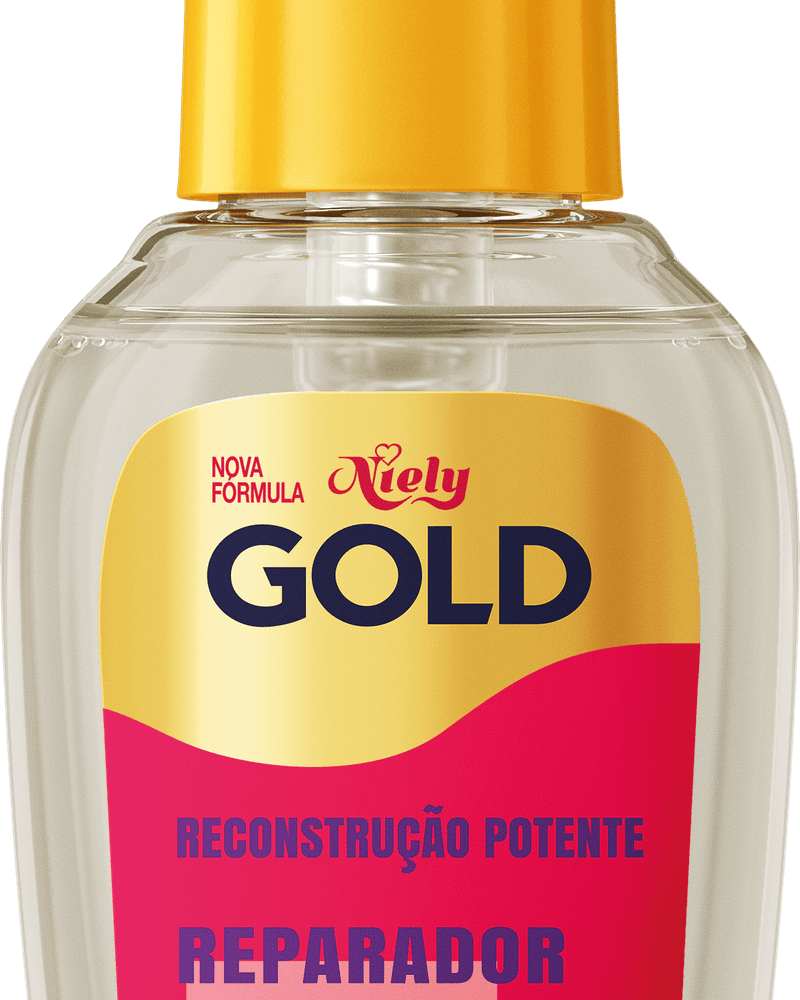 Silicone Reparador De Pontas Niely Gold 42ml Rec.potente Queratina