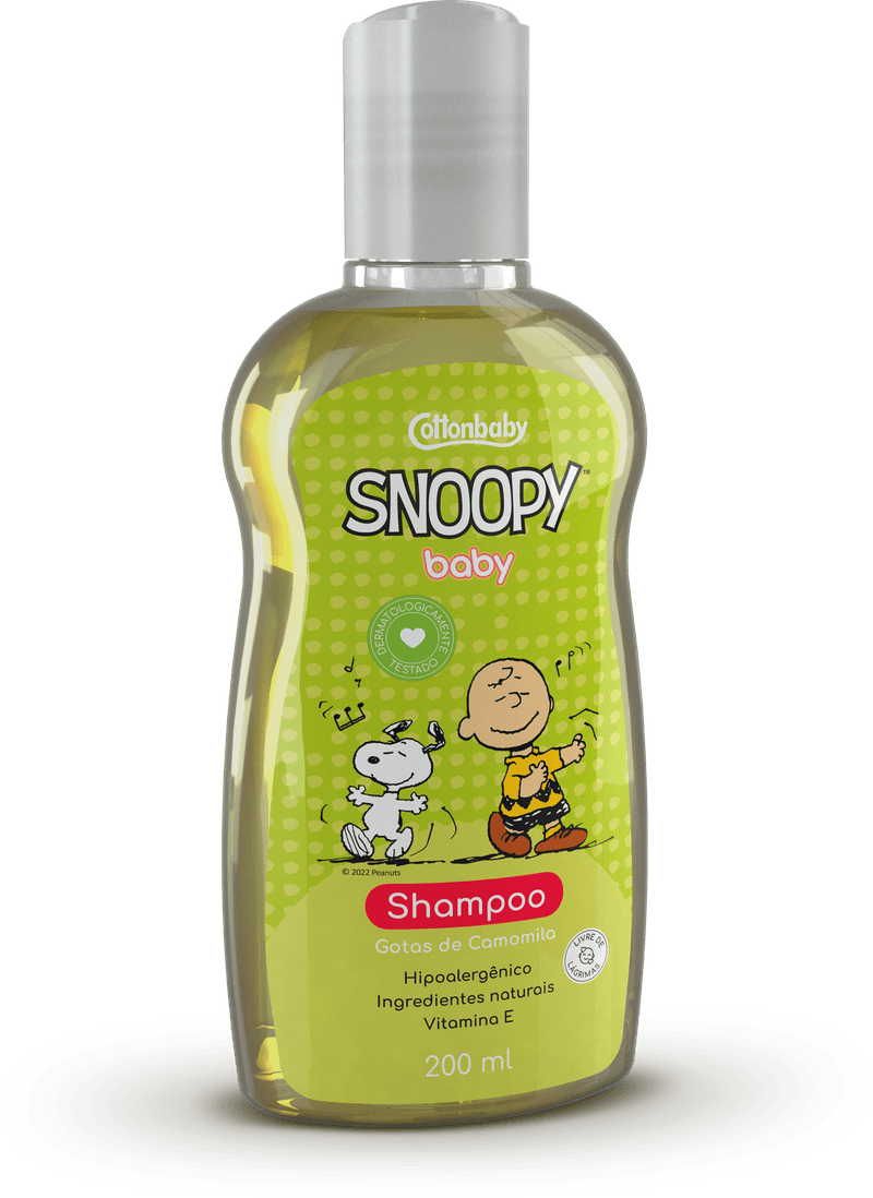 Shampoo Cottonbaby 200ml Snoopy Baby Got.d/camomila