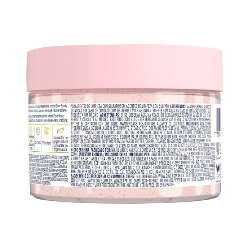 Sabonete Dove 280g Esf.beauty S.roma E Karite