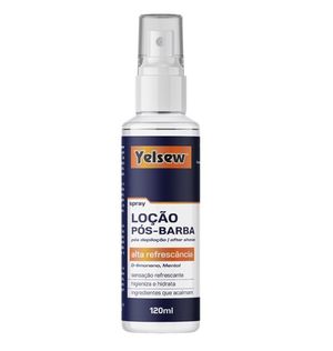 Locao Facial Yelsew 120ml Pos Barb Al.refrescancia