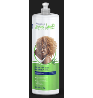 Shampoo Probelle Super Bonita Crespo Babosa 1L