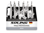 Pinca Soling Obliqua Inox Ref.120 Display C/24