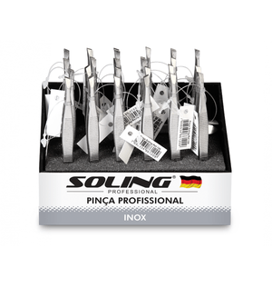Pinca Soling Obliqua Inox Ref.120 Display C/24