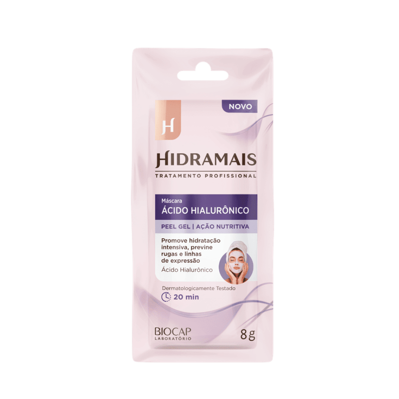 Mascara Facial Hidramais 8g Peel Gel Ac.hialuronico