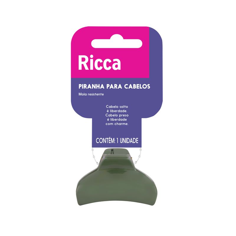 Piranha De Cabelo Ricca Glam Peq. Fall