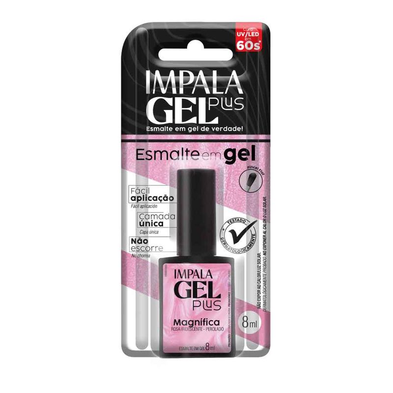 Esmalte Impala 8ml Gel Plus Perol.magnifica