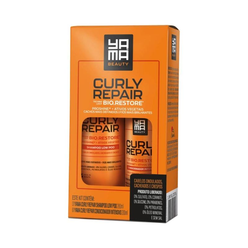Kit Yama Sh+cond Curly Repair