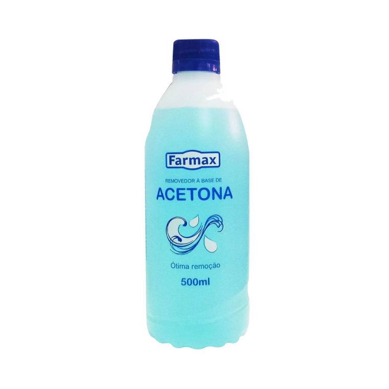 Removedor De Esmalte Farmax 500ml C/acetona
