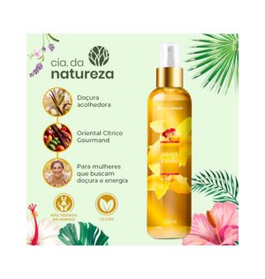 Body Splash Cia Da Nat 240ml Sweet Vanilla