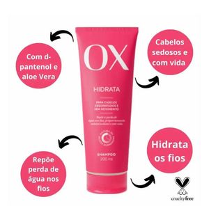 Shampoo Ox 200ml Hidrata