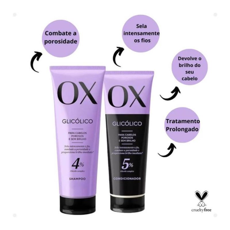 Kit Ox Sh+cond 370ml Glicolico