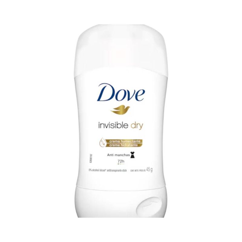 Desodorante Stick Dove 45g Invisible Dry