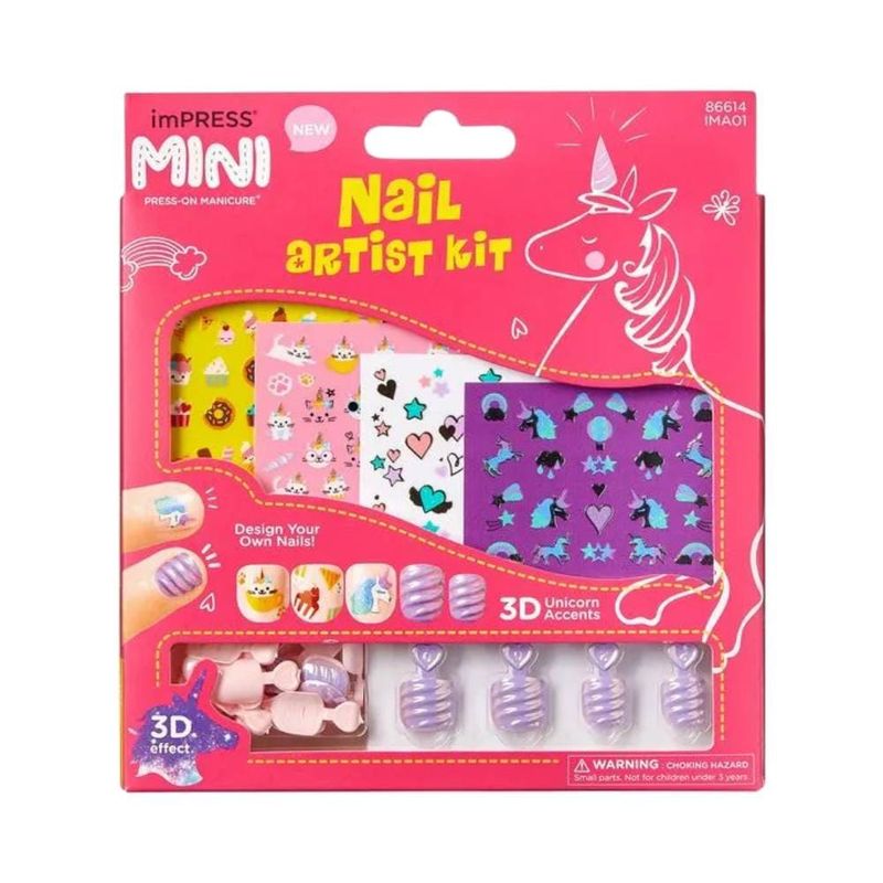 Kit Kiss Ny Kids Impress Nail Artist