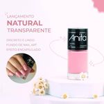 Esmalte Anita 10ml Tratam.natural Transparente