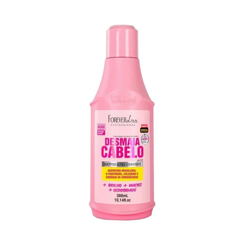 Shampoo Forev Liss 300ml Desmaia Cabelo