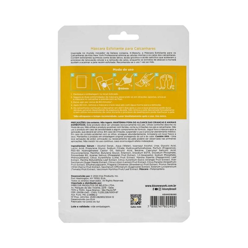 Esfoliante Kiss Ny 15g P/ Calcanhares