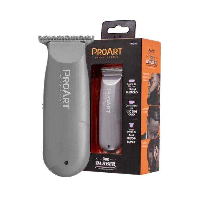 Maquina De Acabamento Proart Prof Mini Bivolt Cinz Mas02b