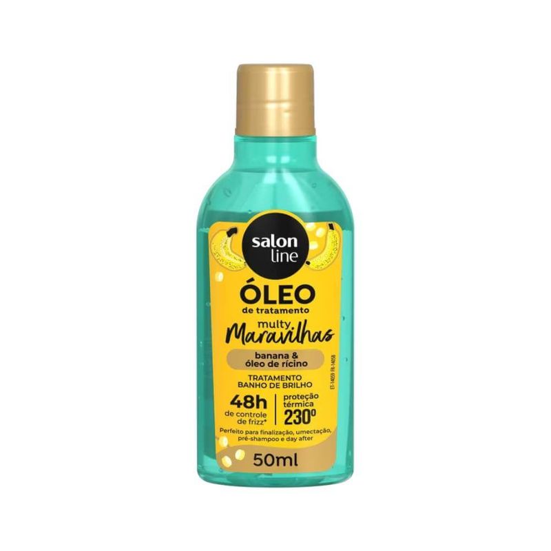 Oleo Capilar Salon Line 50ml Mult.maravilhas Banana