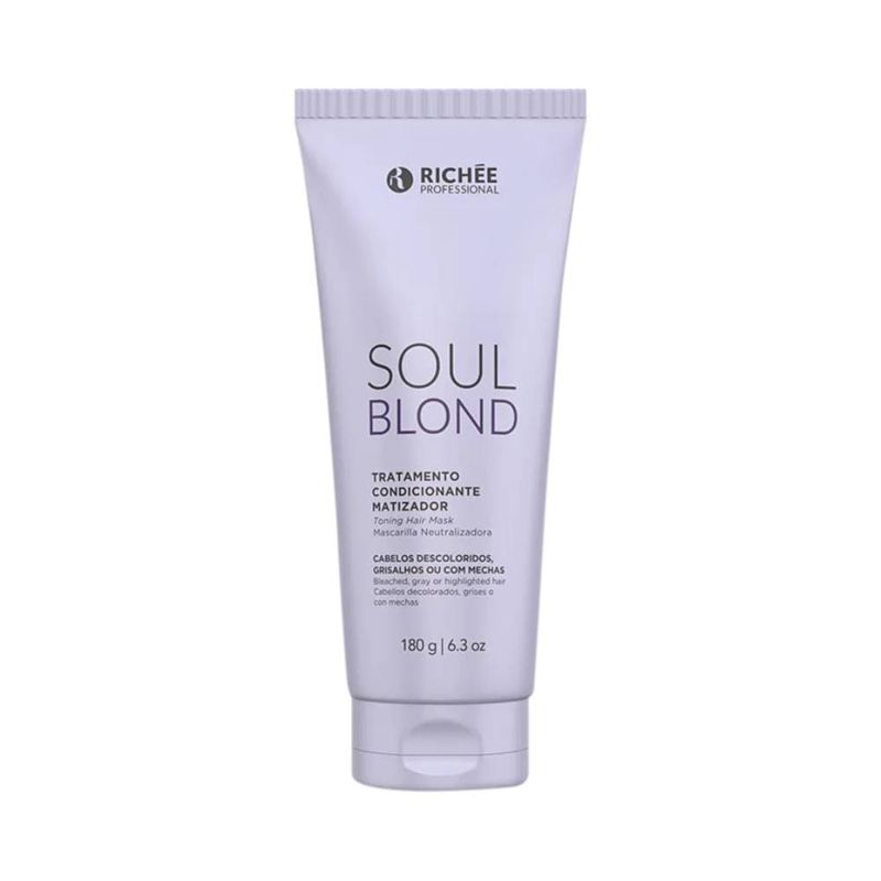 Mascara Capilar Richee 180g Ab Soul Blond