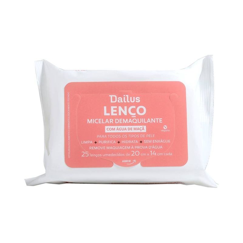 Lenco Removedor Dailus 25un Demaquilante