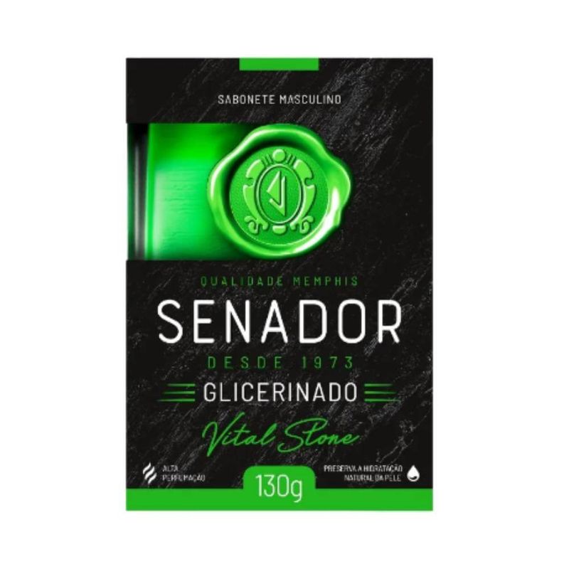 Sabonete Senador 130g Glicerinado Vital Stone