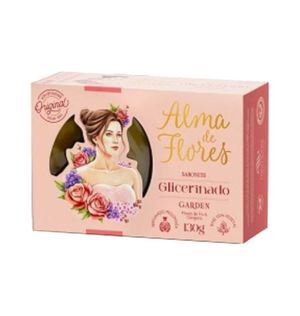 Sabonete Alma De Fl 130g Glicerinado Garden